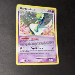 Pokemon Gardevoir Secret Wonders Rare TCG 2007 7/132 Holo SWIRL MP/LP - Image 1