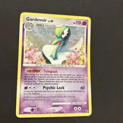 Pokemon Gardevoir Secret Wonders Rare TCG 2007 7/132 Holo SWIRL MP/LP - Image 2