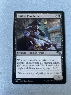 Pitiless Plunderer #476 - Foundations Jumpstart - Normal - Uncommon - Image 1