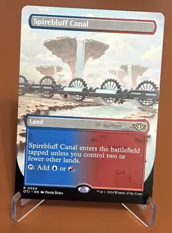 Spirebluff Canal (Borderless) Outlaws of Thunder Junction Regular - Image 1