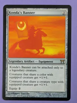 MTG Magic: Champions of Kamigawa: Konda's Banner #259/306 Rare - NM - Image 1