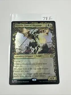 MTG Sigarda, Font of Blessings (Showcase Foil) March of the Machine Aftermath - Image 1