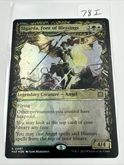 MTG Sigarda, Font of Blessings (Showcase Foil) March of the Machine Aftermath - Image 2