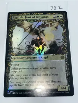 MTG Sigarda, Font of Blessings (Showcase Foil) March of the Machine Aftermath - Image 3