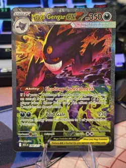 POKEMON Mega Gengar ex Special Illustration Rare ME: Ascended Heroes 284/217 NM - Image 1