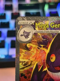 POKEMON Mega Gengar ex Special Illustration Rare ME: Ascended Heroes 284/217 NM - Image 3
