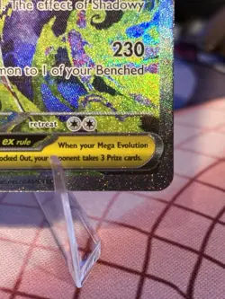 POKEMON Mega Gengar ex Special Illustration Rare ME: Ascended Heroes 284/217 NM - Image 5