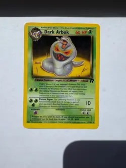 Dark Arbok 19/82 Rare Team Rocket Pokemon NM - Image 1