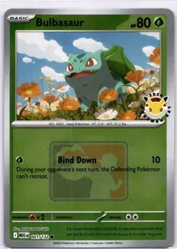 Bulbasaur (Pokemon Day 2026) - MCAP 001/132 #Common NM - Image 1