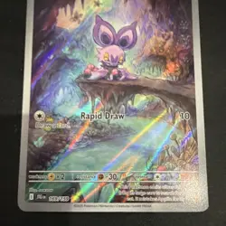 Pokemon TCG Noibat Illustration Rare Holo Sv09 Journey Together 169/159 English… - Image 3