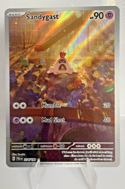 Pokemon TCG Sandygast 214/193 Sv02: Paldea Evolved Holo - English NM - Image 1