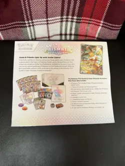 Pokemon Center Prismatic Evolutions Elite Trainer Box - Sealed - Image 3