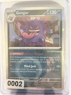 Pokemon Gengar 094/165 Sv: Scarlet & Violet 151 Rare Reverse Holo Stage 2 130 HP - Image 1