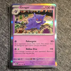 The Pokemon Company Gengar SV 151 Reverse Holo Rare 094/165 - Image 1