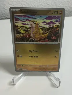 Sandshrew 068/132 - Pokemon Mega Evolution - Common Reverse Holo - NM - Image 1