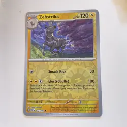 Zebstrika - 032/086 - Sv: White Flare - Reverse Holographic - Pokemon TCG - Image 1