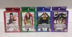 One Piece Super Pre Release Starter Deck Full Set Sealed TCG Card Game - Image 1