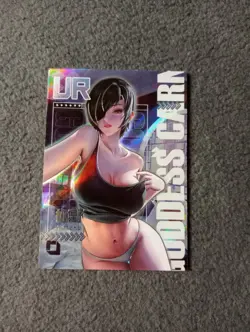 CCG WAIFU CARD GODDESS CARNIVAL UR RARITY FOIL CARD HIMENO CHAINSAW MAN - Image 1