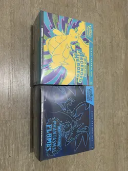 1x Pokemon Ascended Heroes & 1x Phantasmal Flames Elite Trainer Box ETB NEW - Image 1