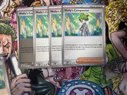 4x PLAYSET: Wally’s Compassion 132/132 Pokemon Mega Evolution NM - Image 1