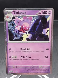 Tinkaton 140 | Scarlet & Violet Black Star Promos | Promo Pokemon Card - Image 1