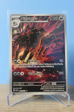 Mightyena - 243/217 - Illustration Rare - Ascended Heroes - Pokemon Card - NM/M - Image 1