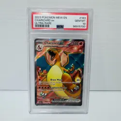 PSA 10 Charizard EX 183/165 - Scarlet Violet 151 - Graded Pokemon Card - Image 1