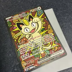 Meowth EX SIR 121/088 POR - Pokemon TCG Full Art Perfect Order Card - Image 3