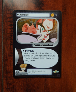 Surprise! #P9 Limited Foil Promo Dragon Ball Z Card Game Score Trunks Saga DBZ - Image 1