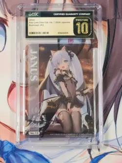 Azur Lane Clear Card Collection Vol. 1 No. 13 Janus CGC 10 Pristine - Image 3