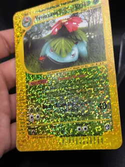 2002 Pokemon Venusaur Expedition Jumbo Box Topper - NEAR MINT NM - Image 3