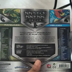Pokemon TCG Battle Arena Decks Rayquaza vs Keldeo Box 120 Cards Foil Promo 2016 - Image 2