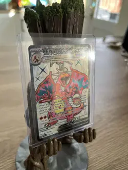 Pokemon Charizard EX (Tera) Full Art Obsidian Flames Card 215/197 - Image 4