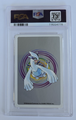 2000 Japanese Pokemon Quilava 7 of Clubs 156 Silver Playing Card PSA 10 Gem Mint - Image 2