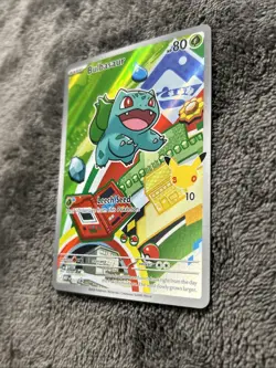 Pokemon TCG Bulbasaur 037 First Partner Illustration Black Star Promo NM - Image 4