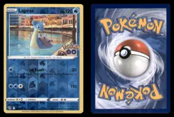 Lapras 023/078 Holo Rare Pokemon GO Pokemon TCG Reverse Holo NM - Image 3