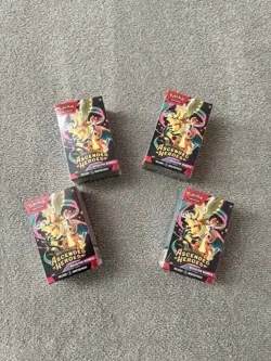 Pokemon TCG Mega Evolution Ascended Heroes Booster Bundle x4 - Image 1