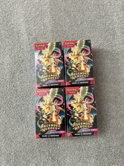 Pokemon TCG Mega Evolution Ascended Heroes Booster Bundle x4 - Image 2