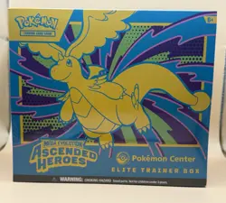 Pokemon TCG Ascended Heroes Pokemon Center Elite Trainer Box ETB NEW SEALED - Image 1