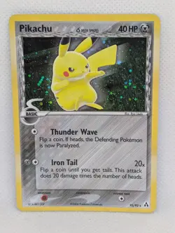 Pikachu Delta Species 93/92 Legend Maker Holo Secret Rare Pokemon TCG LP - Image 1