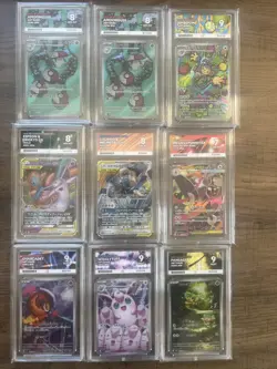 Pokemon - Japanese ACE Graded Bundle - 9 Cards - Image 1