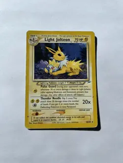 Pokemon Light Jolteon Neo Destiny 48/105 Uncommon 70 HP Regular 2000 - Image 3
