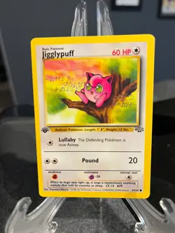 Jigglypuff Pokemon 1st Edition Jungle 54/64 1999 WOTC - Image 1