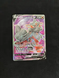 Hisuian Arcanine V (Full Art) 179/195 Sword & Shield Silver Tempest Pokemon - NM - Image 1