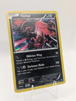 Yveltal - (Cracked Ice Holo) 078/146 in MP Condition Pokemon TCG - Image 2