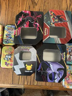 Pokemon Tins Lot of 13 All Empty No Packs No Cards - Image 3
