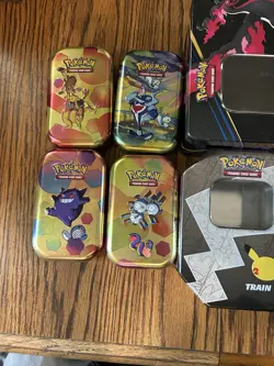 Pokemon Tins Lot of 13 All Empty No Packs No Cards - Image 4