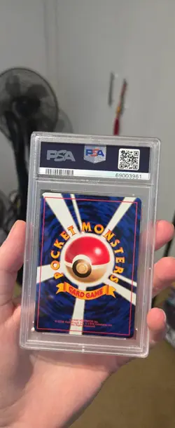 Pokemon Typhlosion Holo Japanese Neo Premium File #157 2000 PSA 9 Mint - Image 3