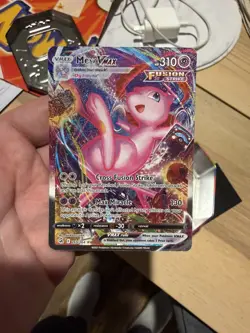 Pokemon TCG Mew Vmax Fusion Strike 269/264 Holo Secret Rare - Image 1