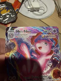 Pokemon TCG Mew Vmax Fusion Strike 269/264 Holo Secret Rare - Image 2